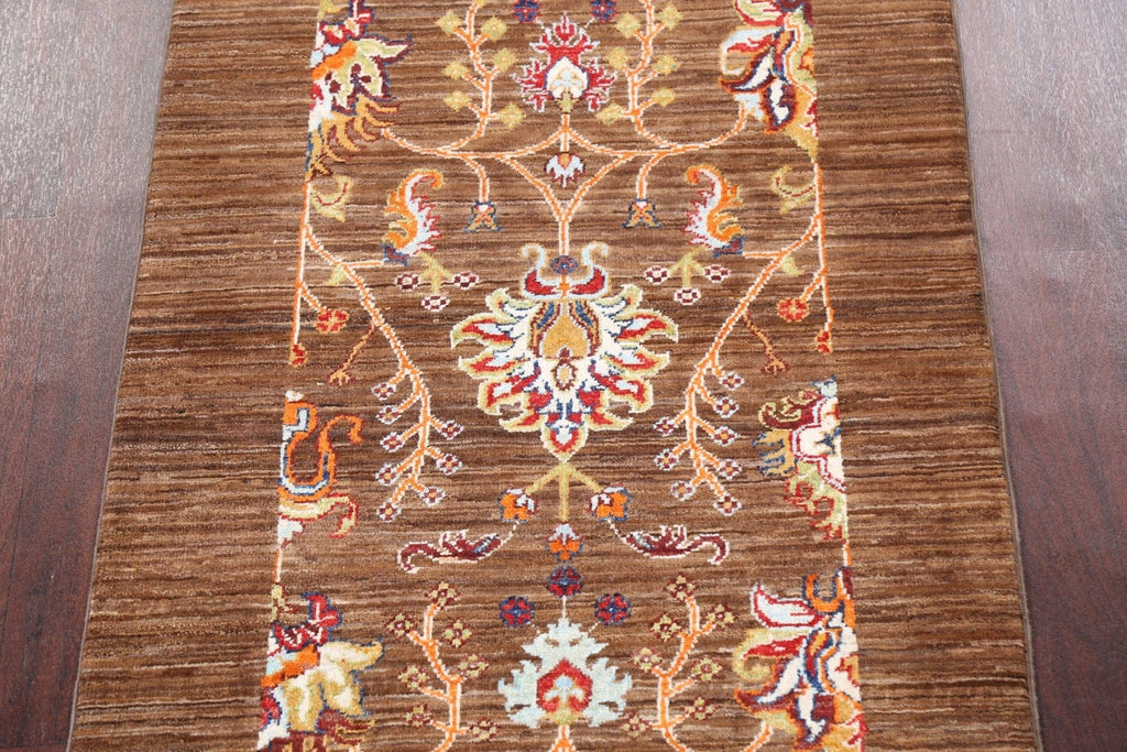 Floral Kazak Oriental Area Rug 3x4