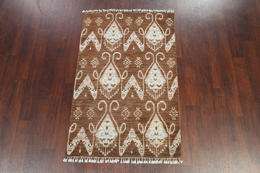 Tribal Abstract Oriental Area Rug 3x5