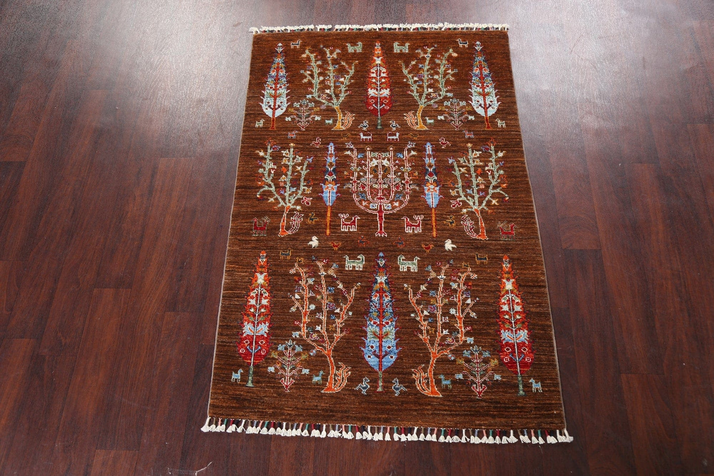 Tribal Kazak Oriental Rug 3x5