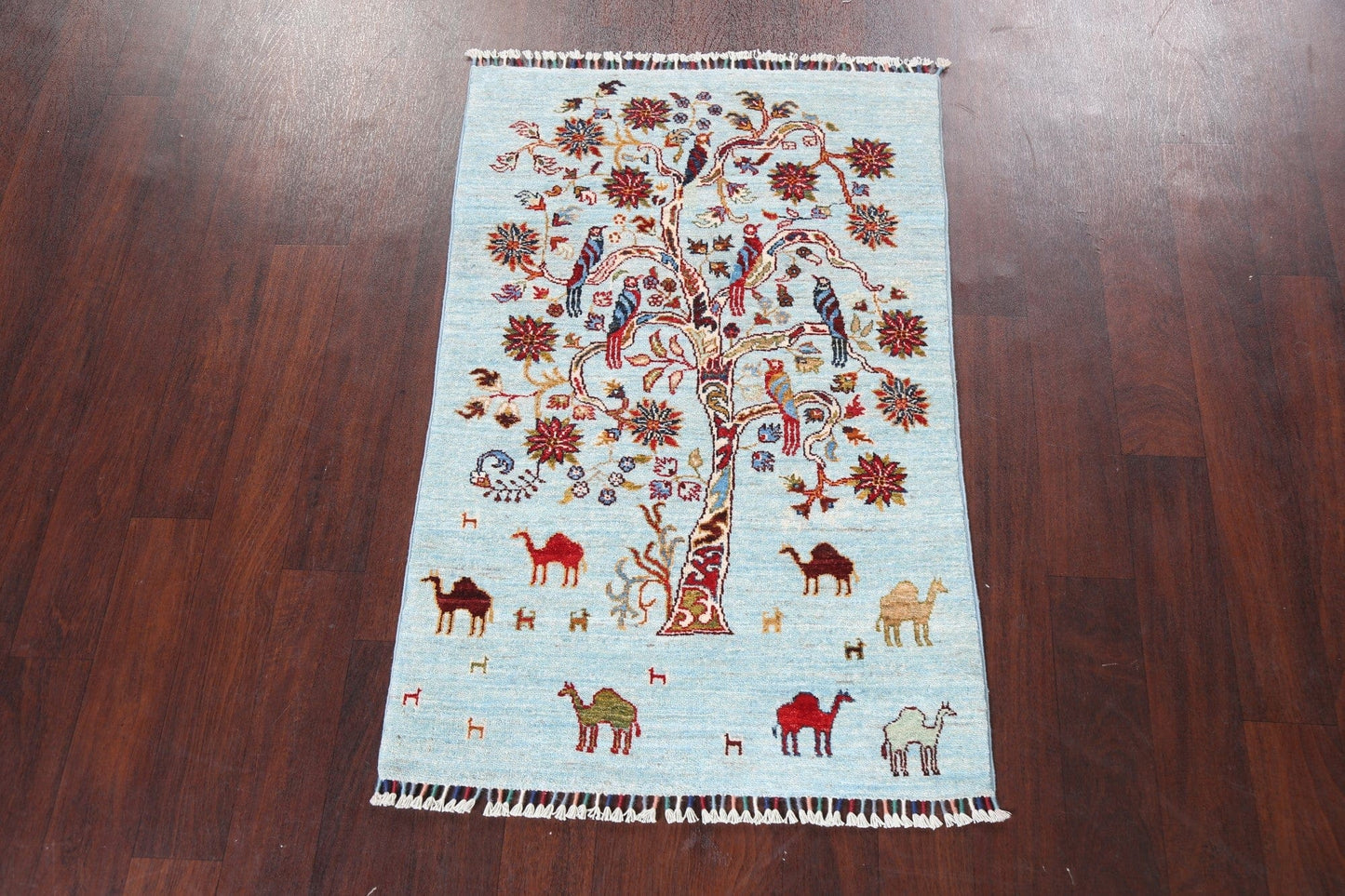 Animals Kazak Oriental Rug 3x4