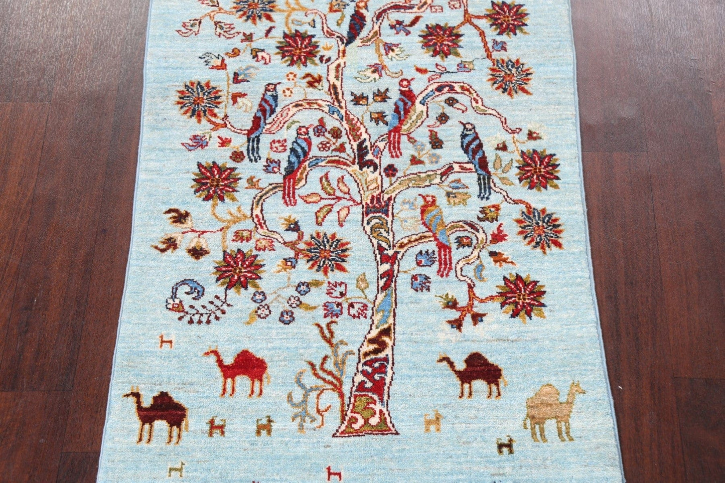 Animals Kazak Oriental Rug 3x4