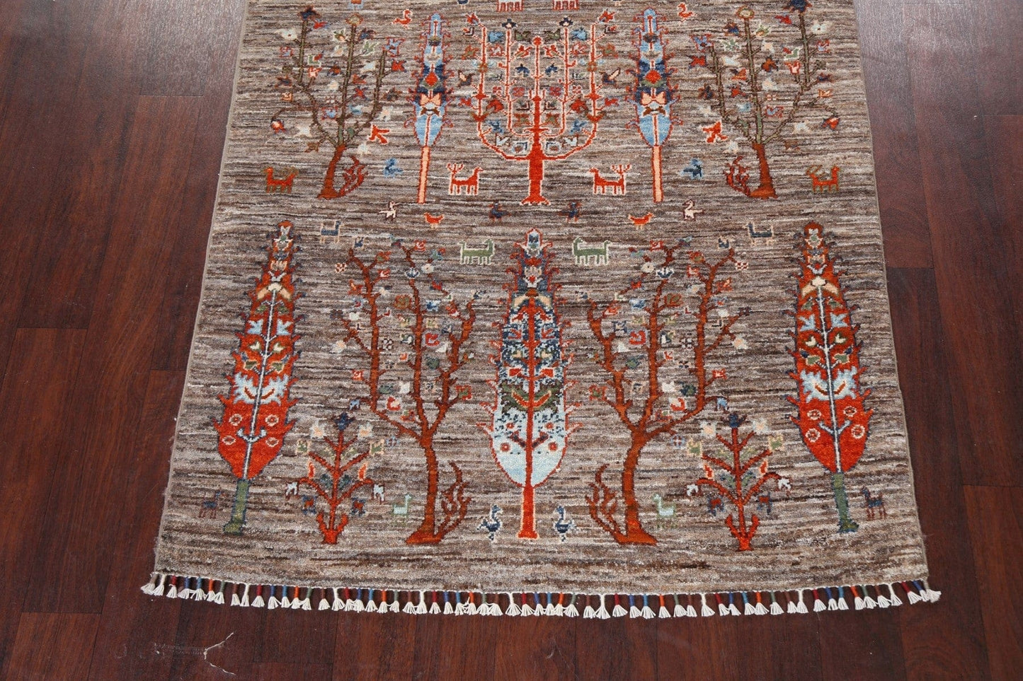 Kazak Oriental Area Rug 4x6