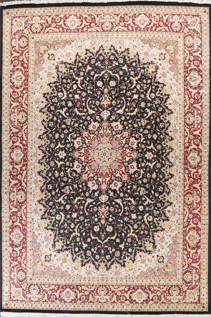 Vegetable Dye Tabriz Oriental Area Rug 9x13