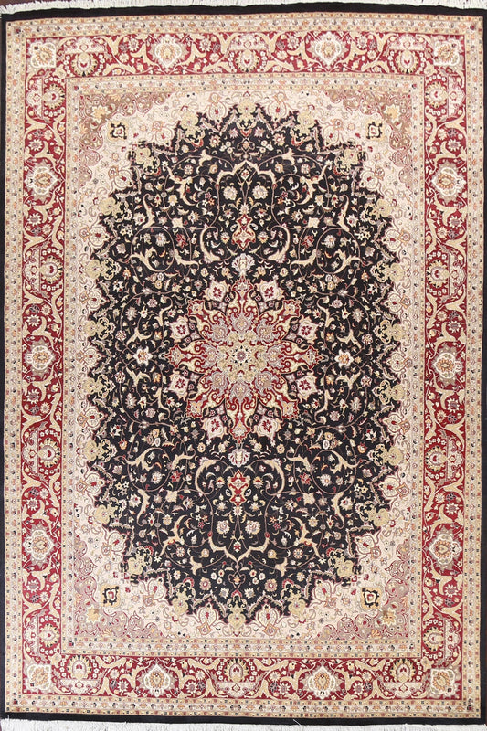 Vegetable Dye Tabriz Oriental Area Rug 9x13