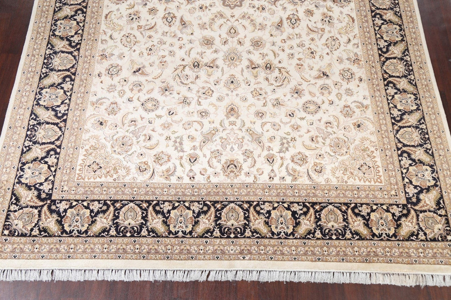 Vegetable Dye Tabriz Oriental Area Rug 10x14