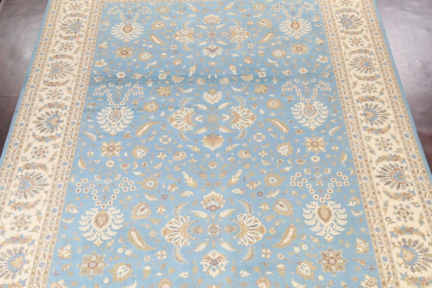 Vegetable Dye Tabriz Oriental Area Rug 9x12