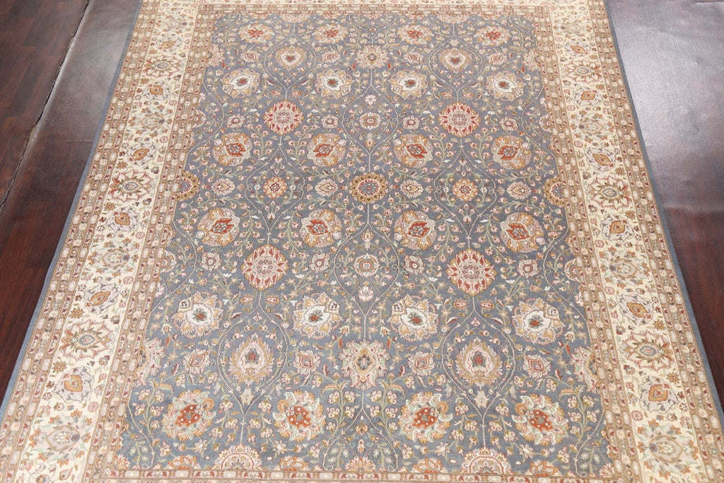 Vegetable Dye Tabriz Oriental Area Rug 9x12