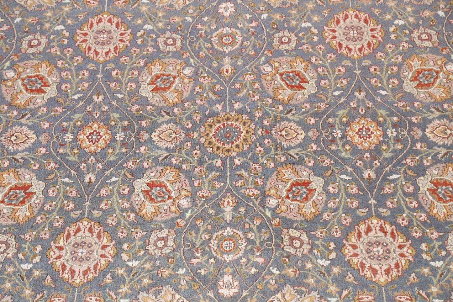 Vegetable Dye Tabriz Oriental Area Rug 9x12