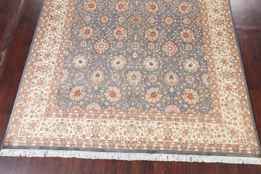 Vegetable Dye Tabriz Oriental Area Rug 9x12