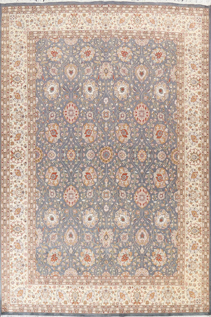 Vegetable Dye Tabriz Oriental Area Rug 9x12