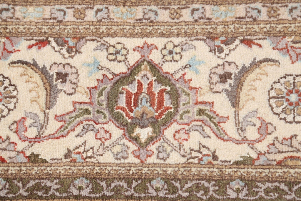 Vegetable Dye Tabriz Mahi Oriental Area Rug 9x12