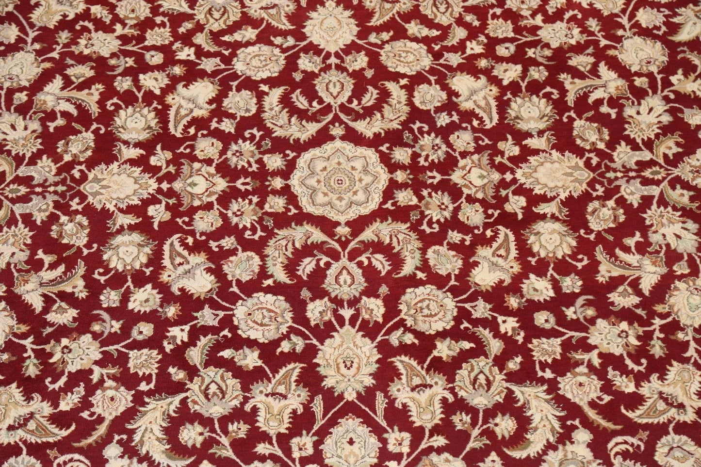 Vegetable Dye Tabriz Oriental Area Rug 9x12