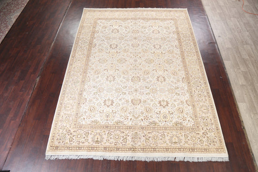 Vegetable Dye Tabriz Oriental Area Rug 9x12