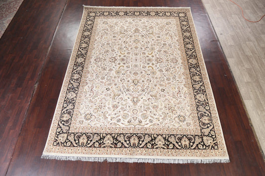 Vegetable Dye Tabriz Oriental Area Rug 9x12