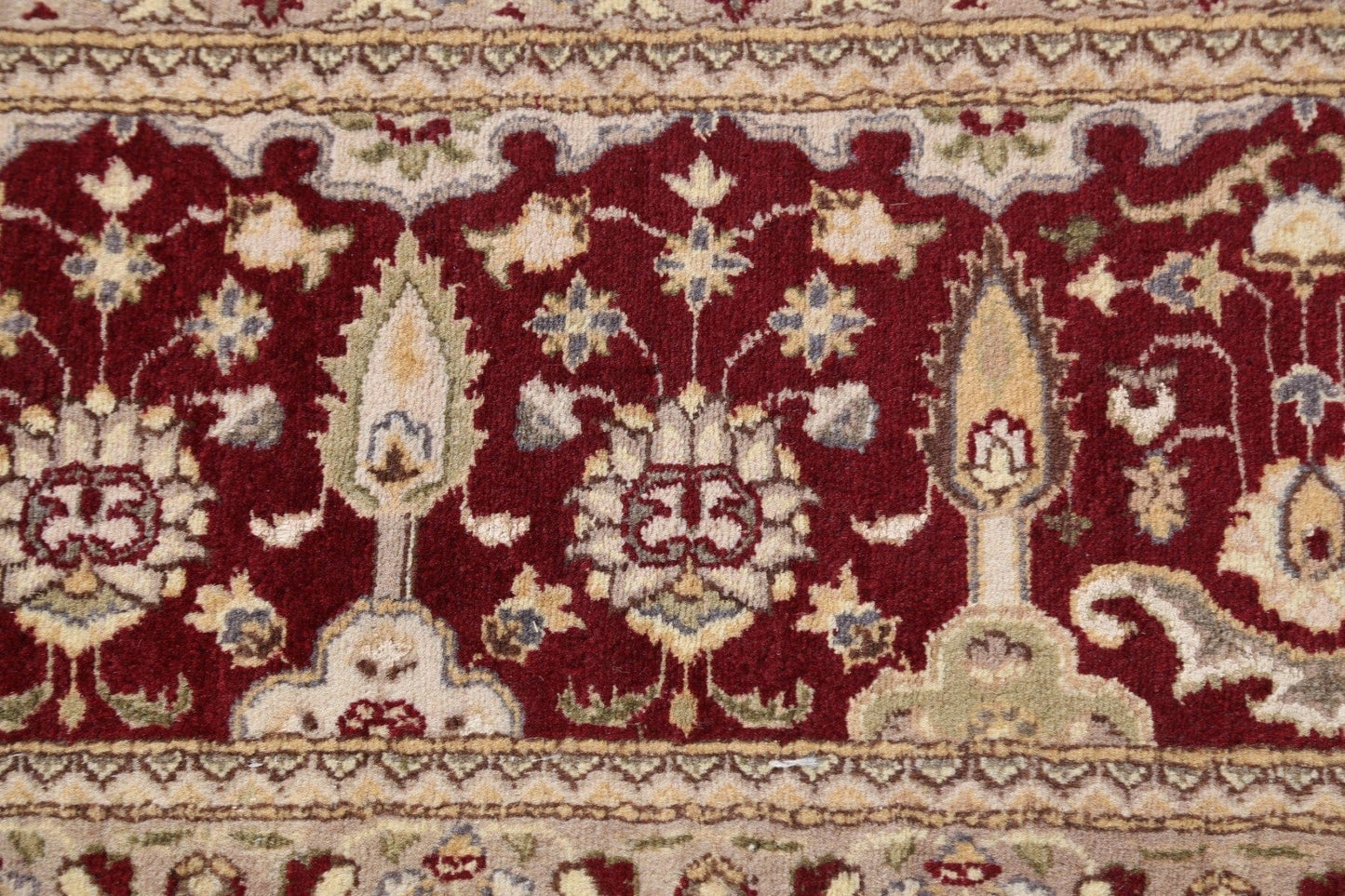 Vegetable Dye Tabriz Oriental Area Rug 9x12