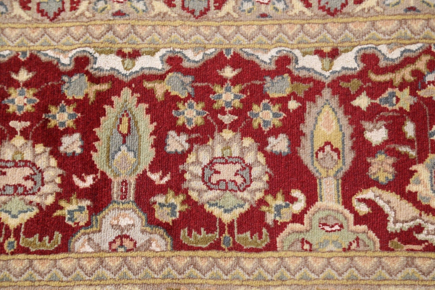 Vegetable Dye Tabriz Oriental Area Rug 9x13