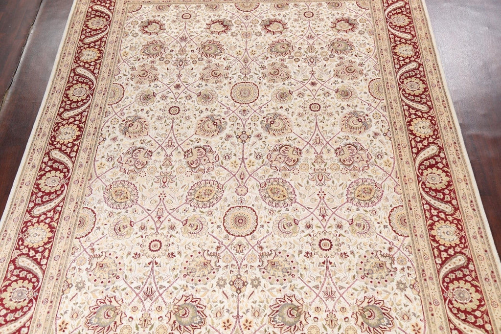 Vegetable Dye Tabriz Oriental Area Rug 9x13