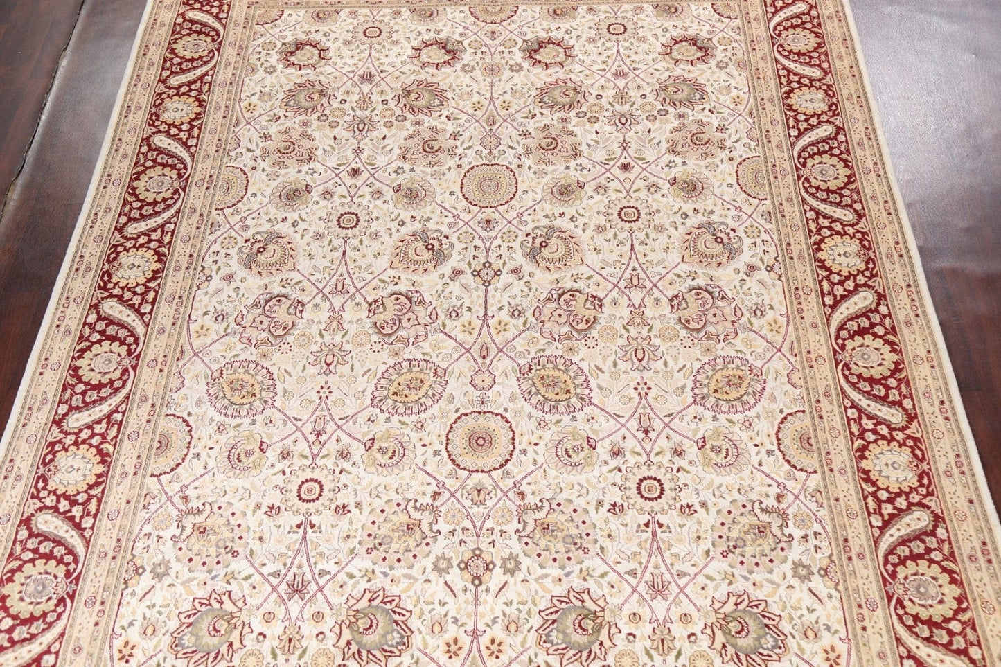 Vegetable Dye Tabriz Oriental Area Rug 9x13