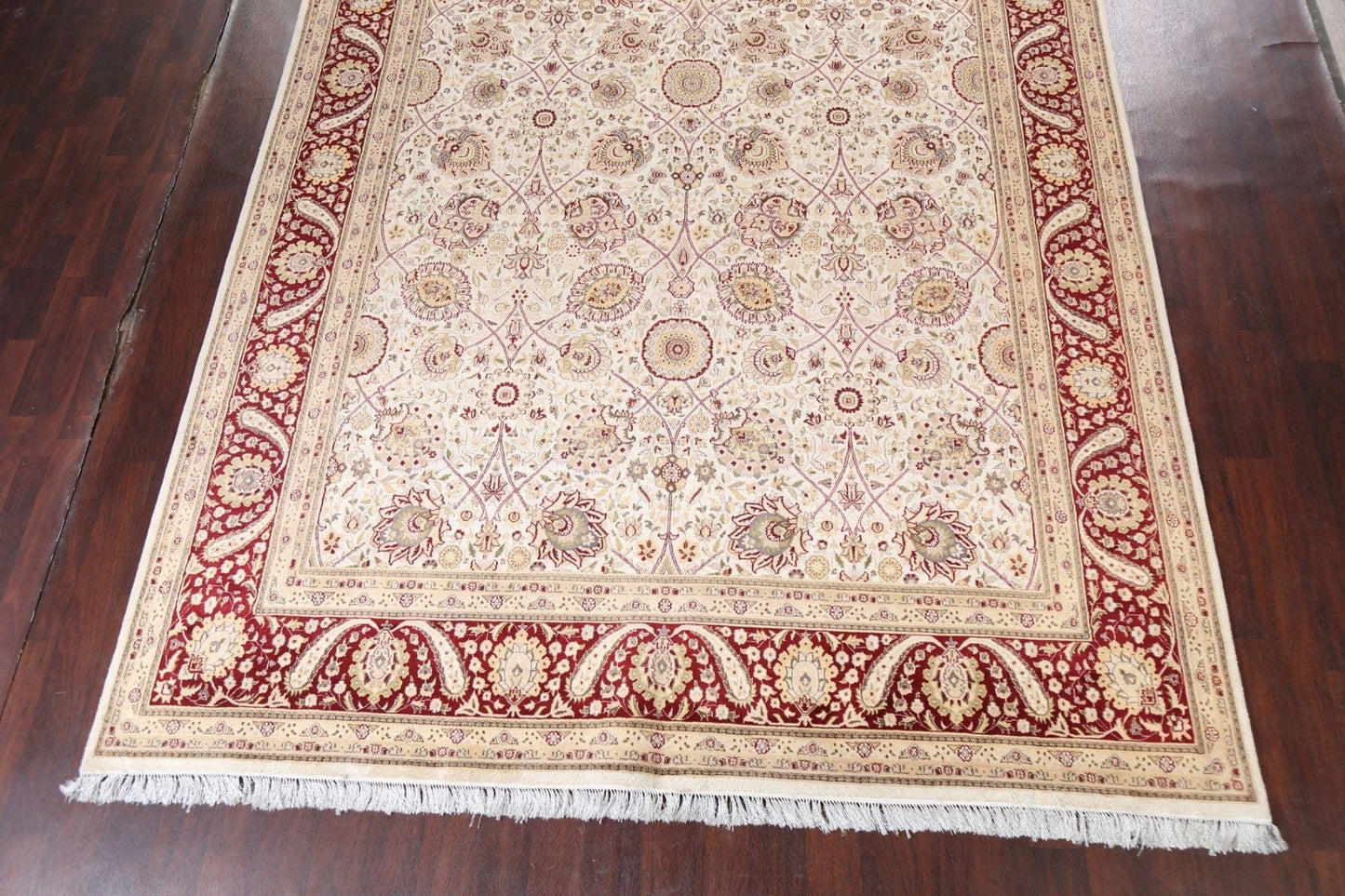 Vegetable Dye Tabriz Oriental Area Rug 9x13