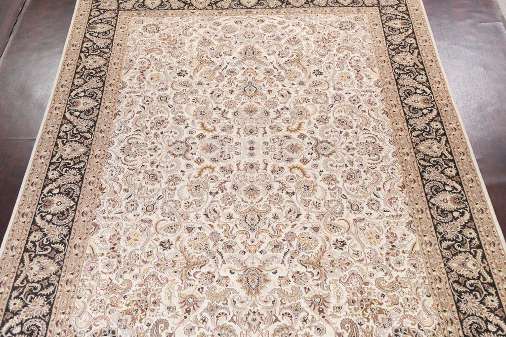 Vegetable Dye Tabriz Oriental Area Rug 9x13