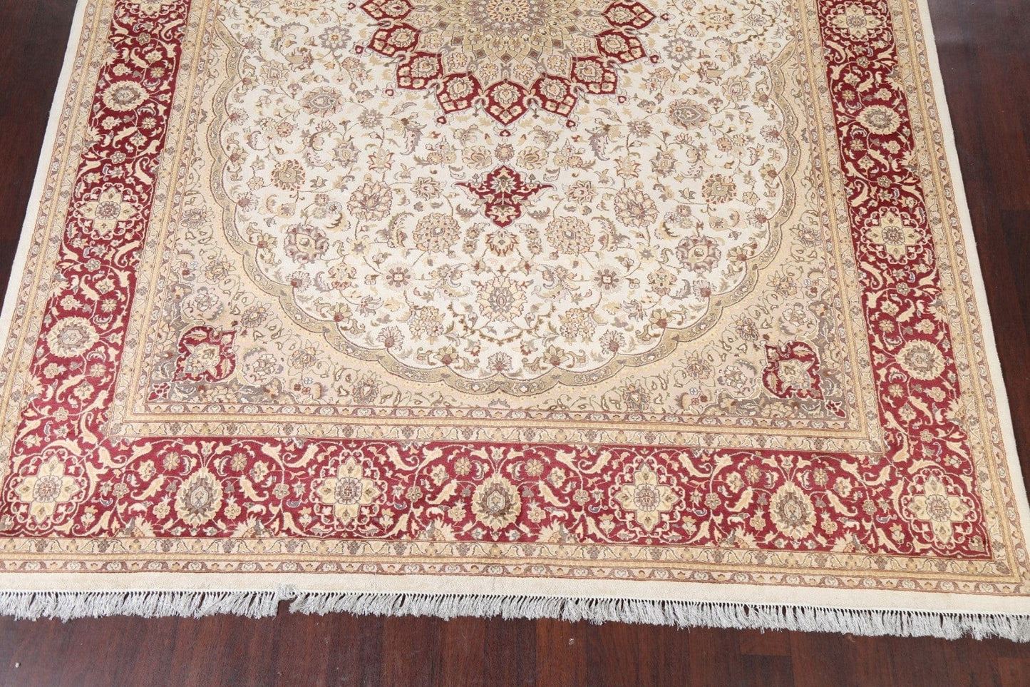 Vegetable Dye Tabriz Oriental Area Rug 9x13