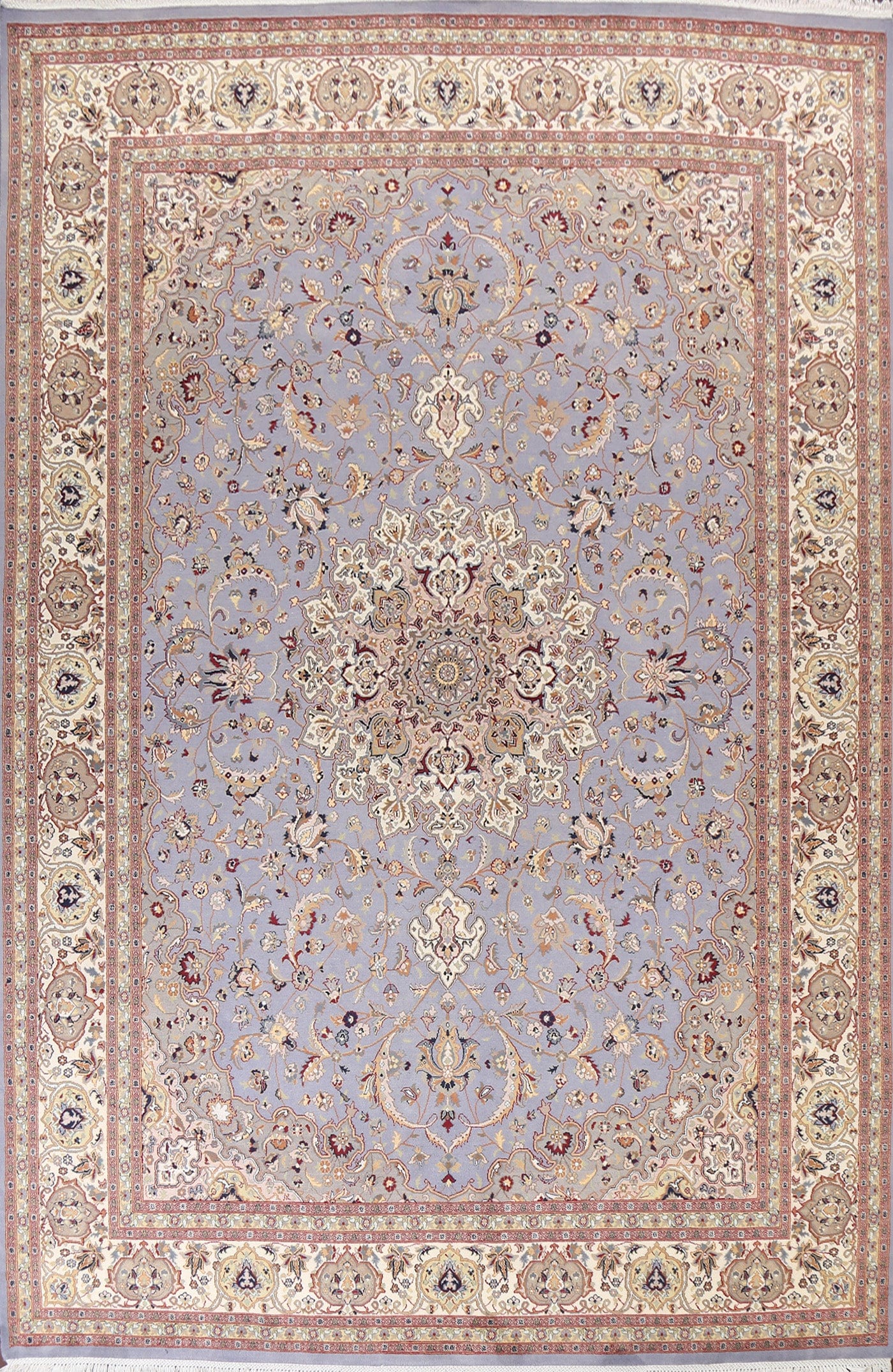 Vegetable Dye Tabriz Oriental Area Rug 9x12