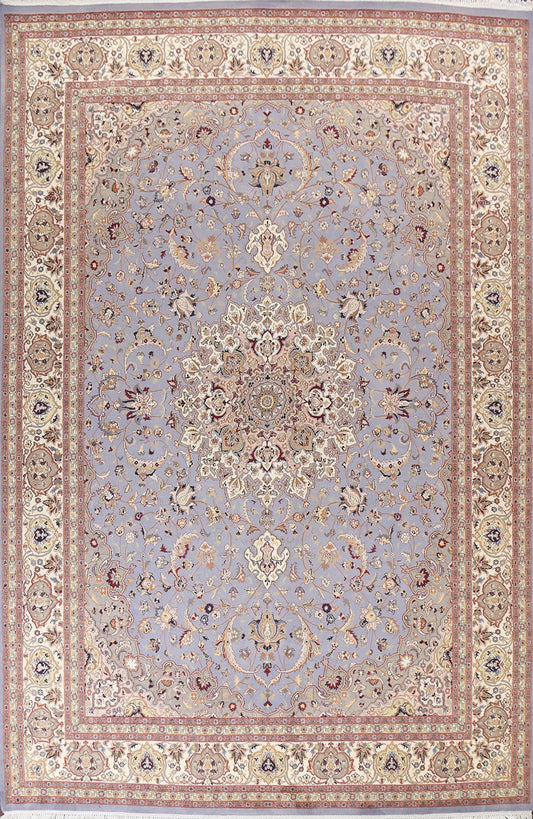 Vegetable Dye Tabriz Oriental Area Rug 9x12