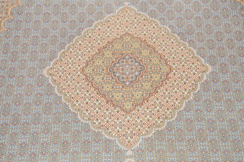 Vegetable Dye Tabriz Mahi Oriental Area Rug 9x13