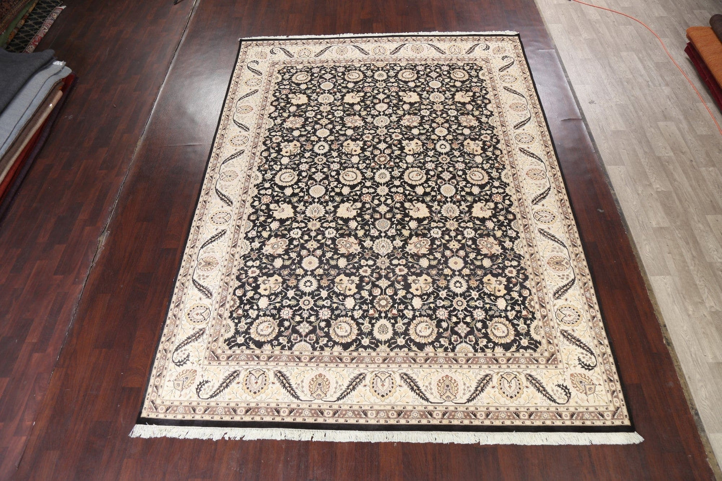 Vegetable Dye Tabriz Oriental Area Rug 9x12