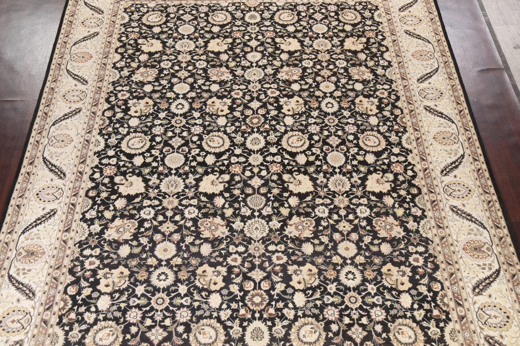 Vegetable Dye Tabriz Oriental Area Rug 9x12