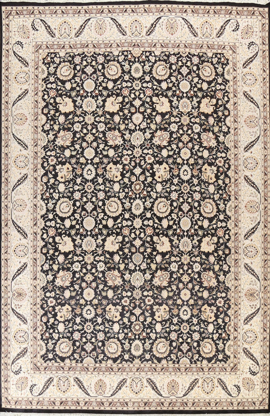 Vegetable Dye Tabriz Oriental Area Rug 9x12