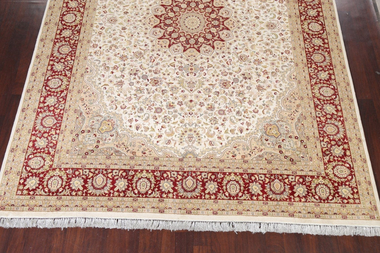 Vegetable Dye Tabriz Oriental Area Rug 9x12