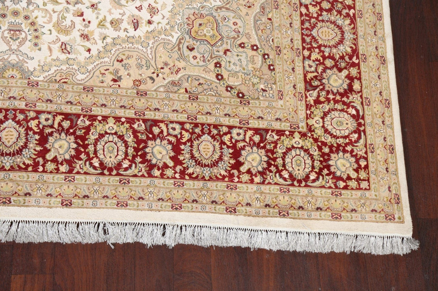 Vegetable Dye Tabriz Oriental Area Rug 9x12