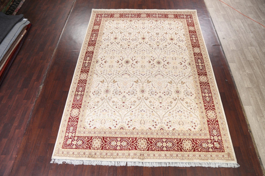 Vegetable Dye Tabriz Oriental Area Rug 9x12