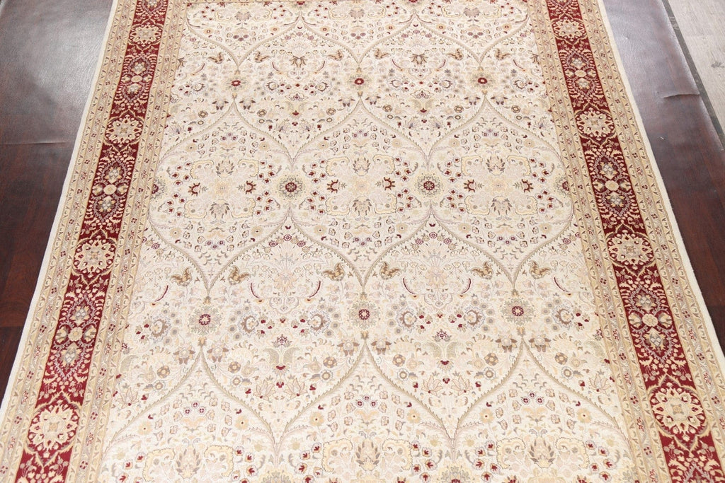 Vegetable Dye Tabriz Oriental Area Rug 9x12