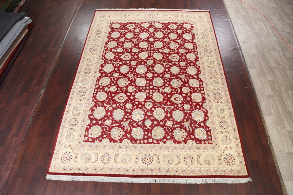 Vegetable Dye Tabriz Oriental Area Rug 9x13