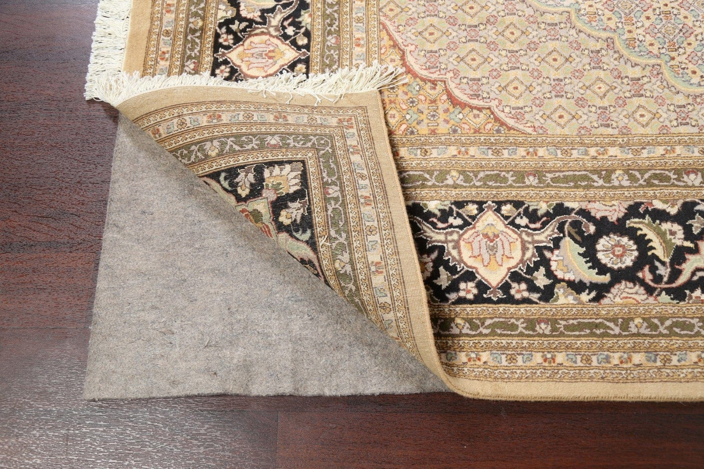 Vegetable Dye Tabriz Mahi Oriental Area Rug 9x12