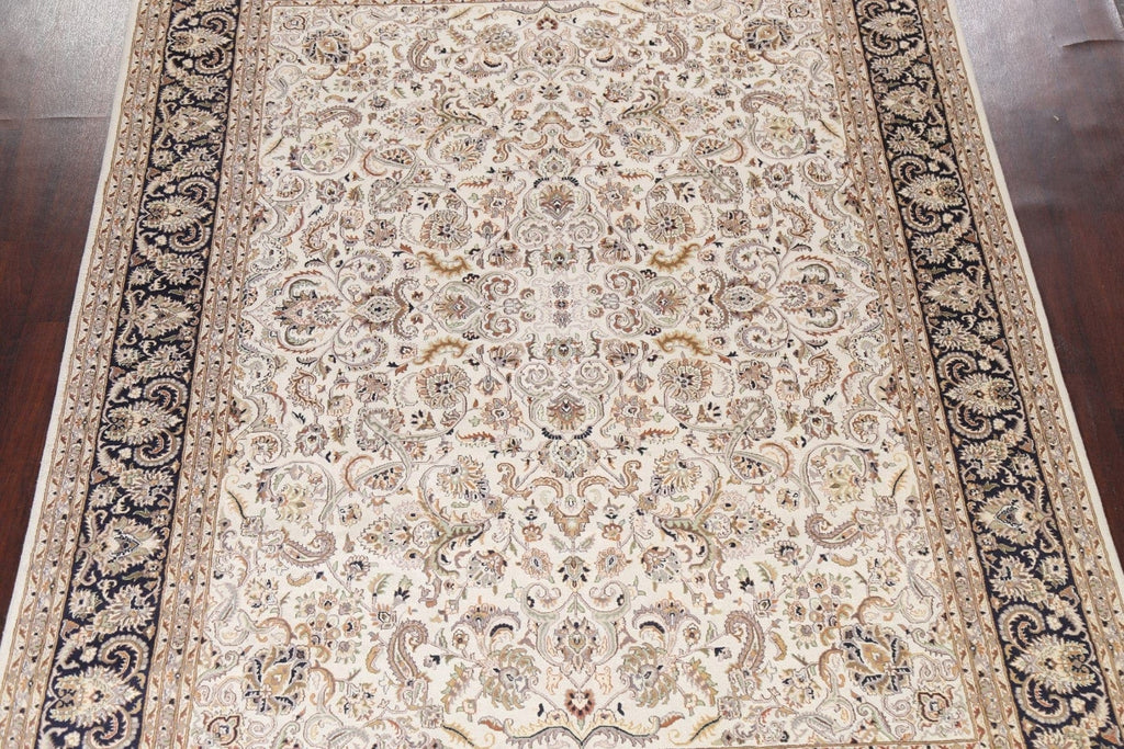 Vegetable Dye Tabriz Oriental Area Rug 8x11