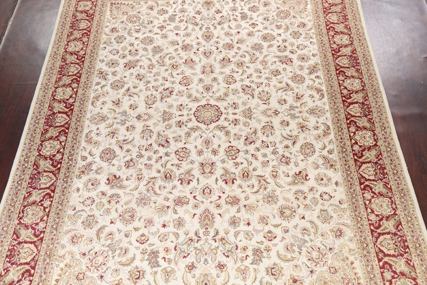 Vegetable Dye Tabriz Oriental Area Rug 9x12