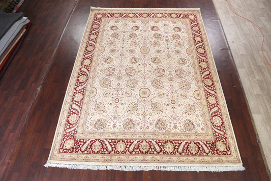 Vegetable Dye Tabriz Oriental Area Rug 9x12