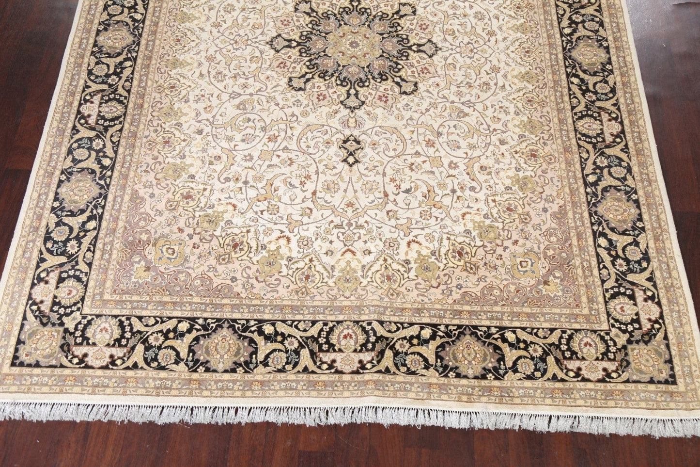 Vegetable Dye Tabriz Oriental Area Rug 9x12