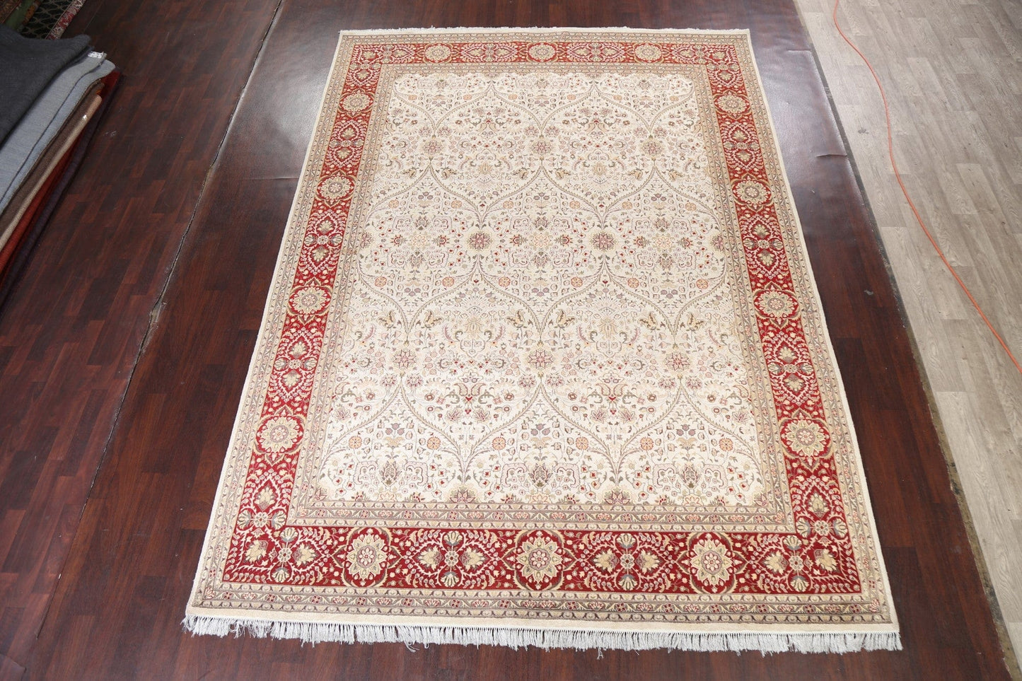 Vegetable Dye Tabriz Oriental Area Rug 9x12