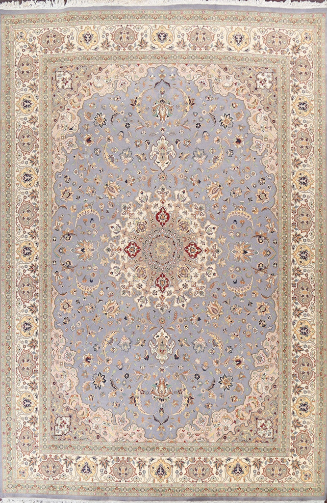 Vegetable Dye Tabriz Oriental Area Rug 9x13