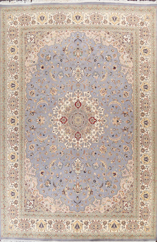 Vegetable Dye Tabriz Oriental Area Rug 9x13