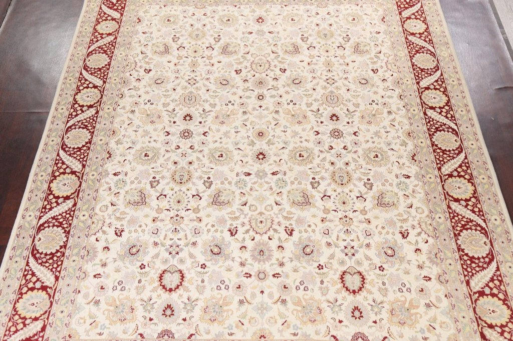 Vegetable Dye Tabriz Oriental Area Rug 9x12