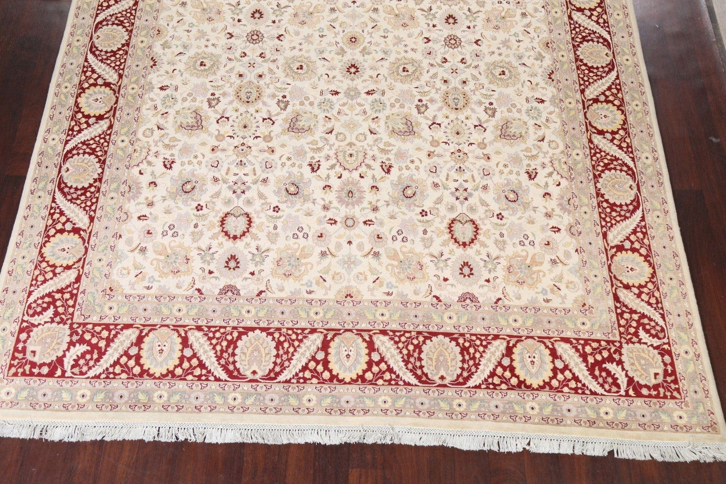 Vegetable Dye Tabriz Oriental Area Rug 9x12