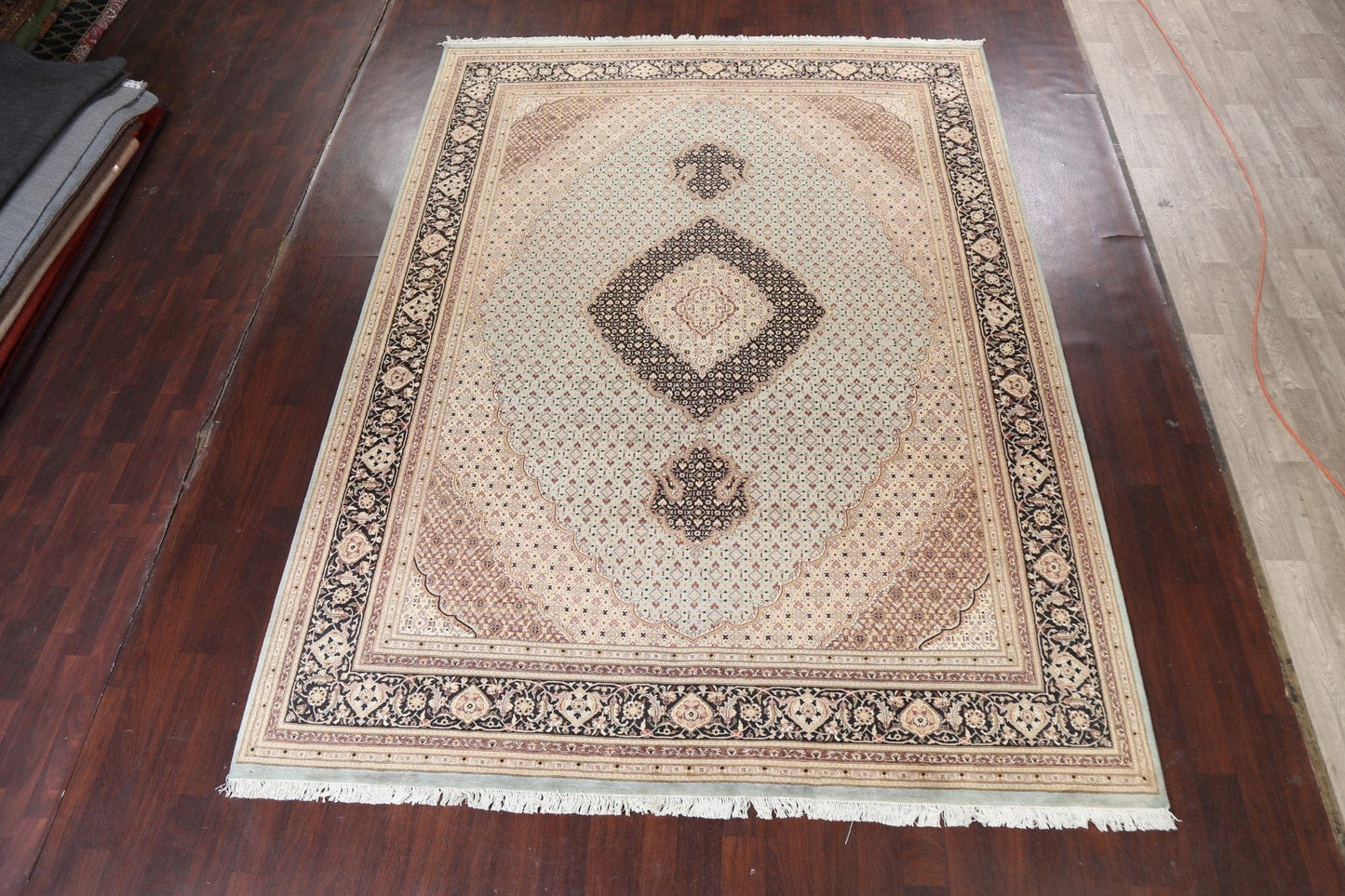 Vegetable Dye Tabriz Mahi Oriental Area Rug 9x12