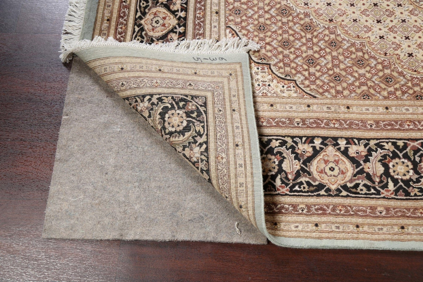 Vegetable Dye Tabriz Mahi Oriental Area Rug 9x12