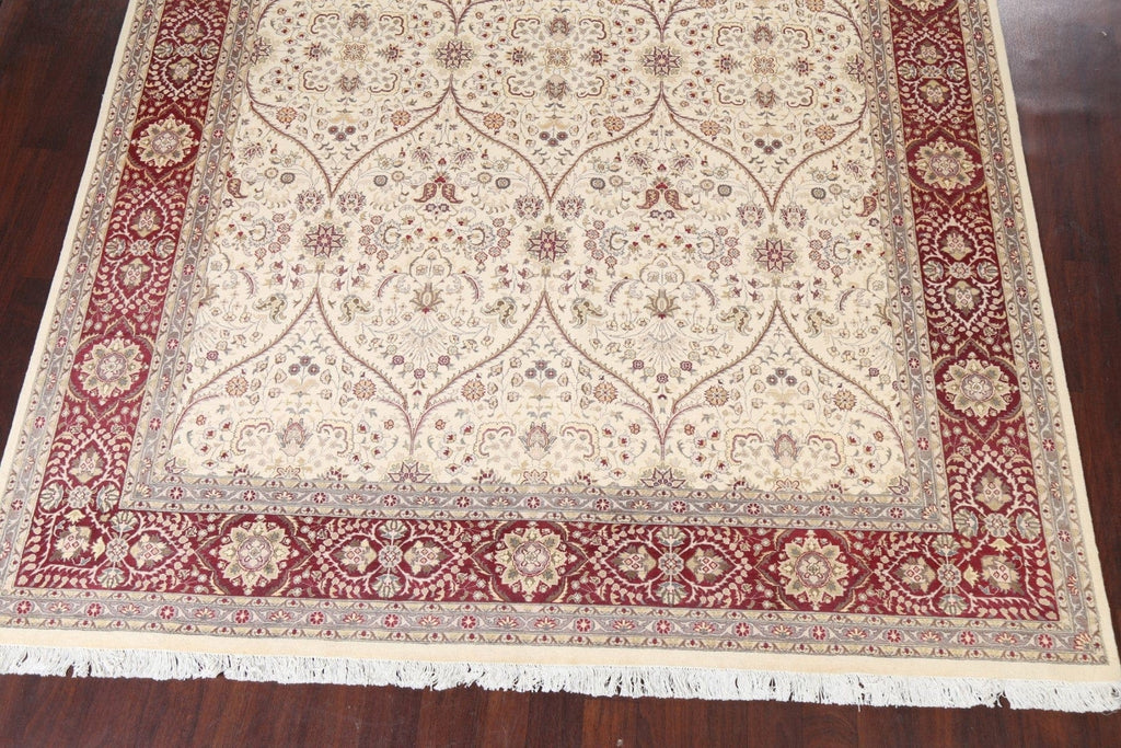 Vegetable Dye Tabriz Oriental Area Rug 9x12