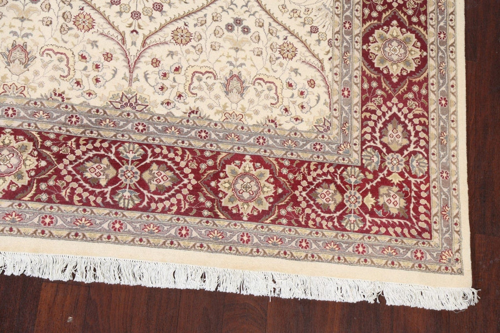 Vegetable Dye Tabriz Oriental Area Rug 9x12